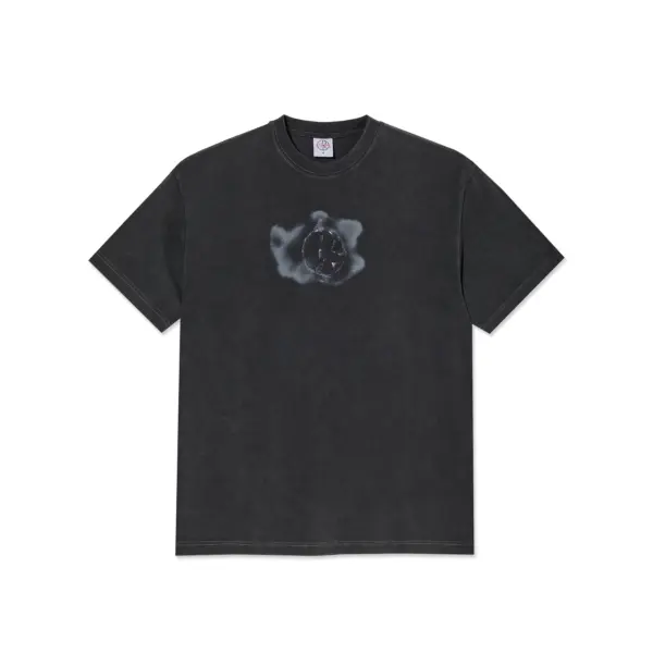photo du tshirt de skateboard polar metal tee silver black