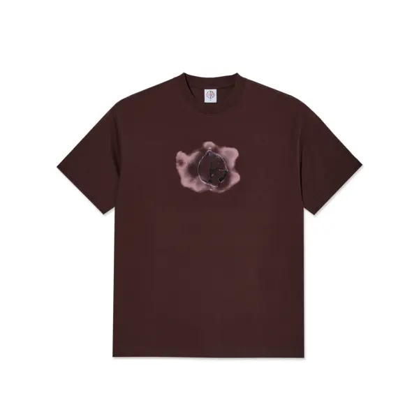 photo du tshirt polar metal tee washed bordeaux