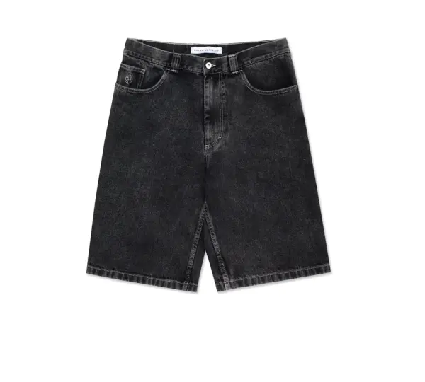 photo du short polar big boy short silver black