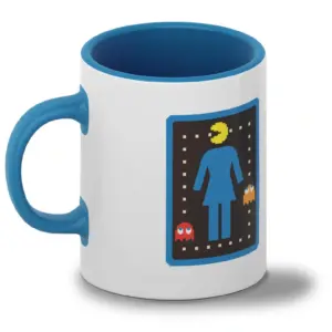 photo du mug girl og pac white blue