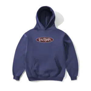 photo du sweatshirt de skateboard butter tide pullover indigo