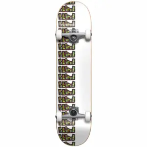 photo de la planche de skateboard blind repeat rail