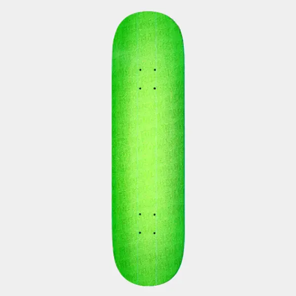photo de la planche de skateboard fucking awesome neon green embossed