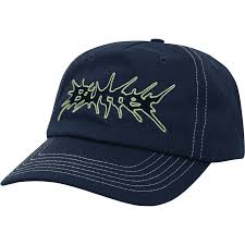 photo de la casquette butter goods nail 5 panel navy
