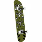 photo de la planche de skateboard powell vato rats olive 7.0