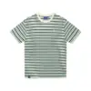 photo du tshirt helas classic stiped tee mint green