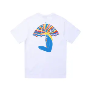 photo du tshirt helas sunset tee white