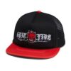 photo de la casquette spitfire old e drop black red