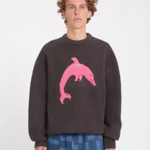 photo du pull de skateboard volcom ozzy wright dolphin