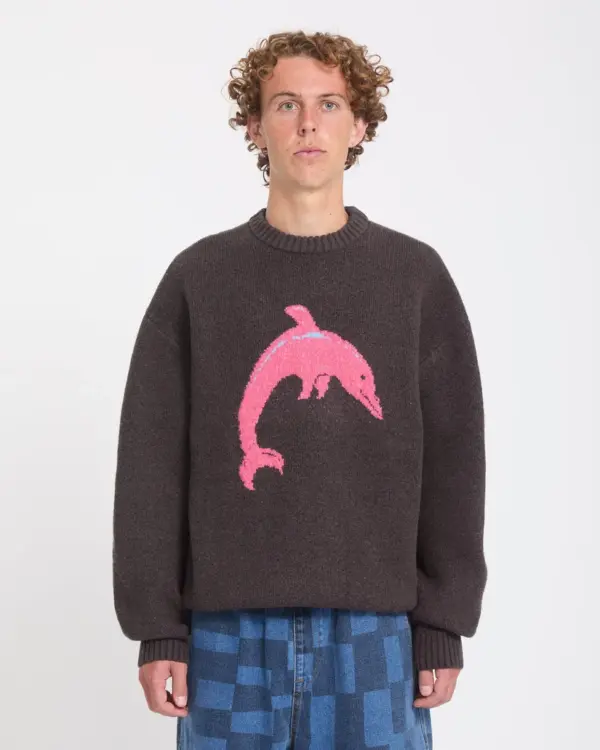 photo du pull de skateboard volcom ozzy wright dolphin