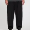 photo du pantalon volcome holter pleat pant black