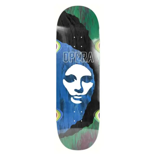 photo de la planche de skateboard opera triple torn