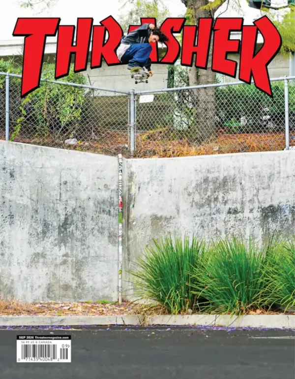 Thrasher-Magazine-Ausgabe-September-2026 photo du magazine de skateboard thrasher september 2026