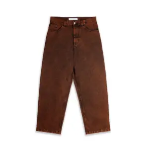 photo du pantalon de skateboard Polar Big boy pants badalona Orange
