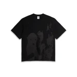 photo du tshirt polar dari tee cuddle black