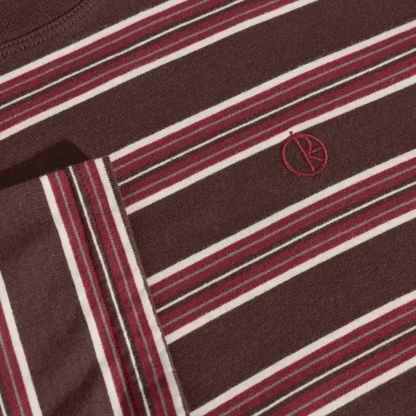 Polar-Skate-Co-F26-Tee-Stripe-Brown-Red-3