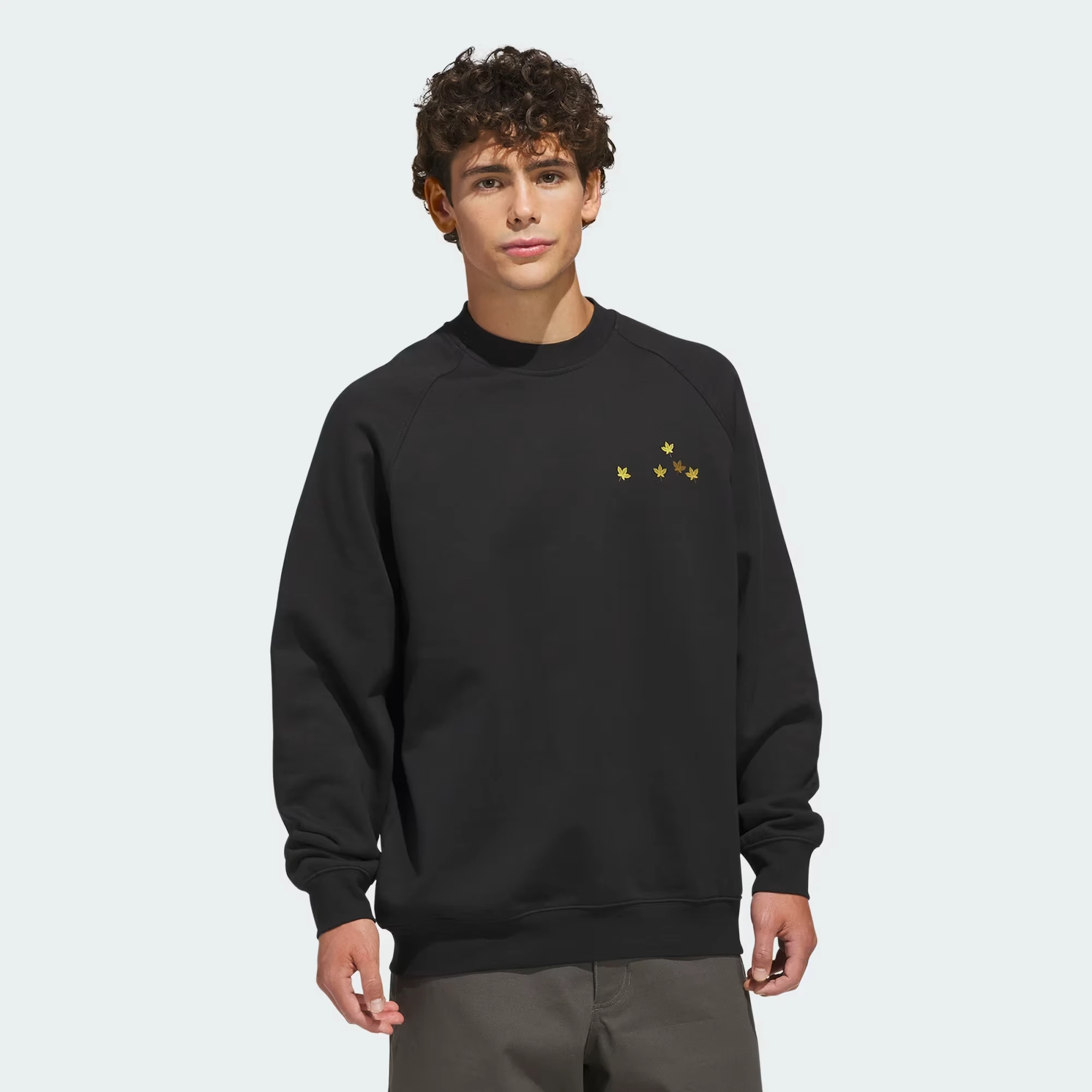 crewneck adidas X TOS keep on pushing - black – Image 8
