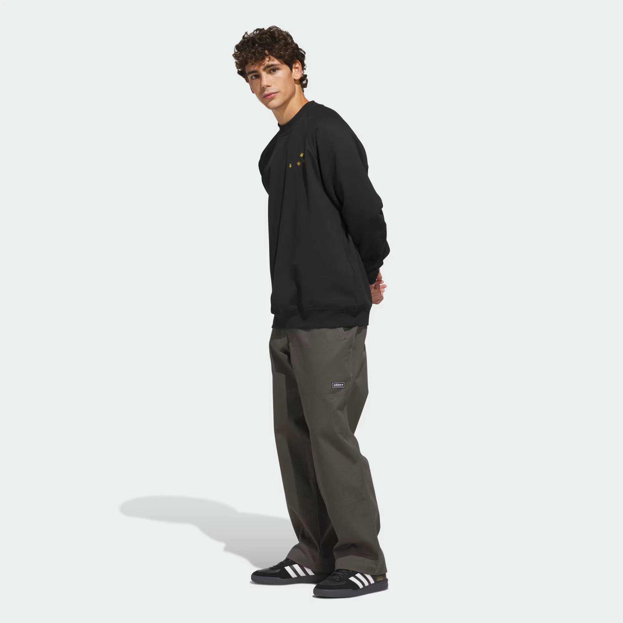 crewneck adidas X TOS keep on pushing - black – Image 7