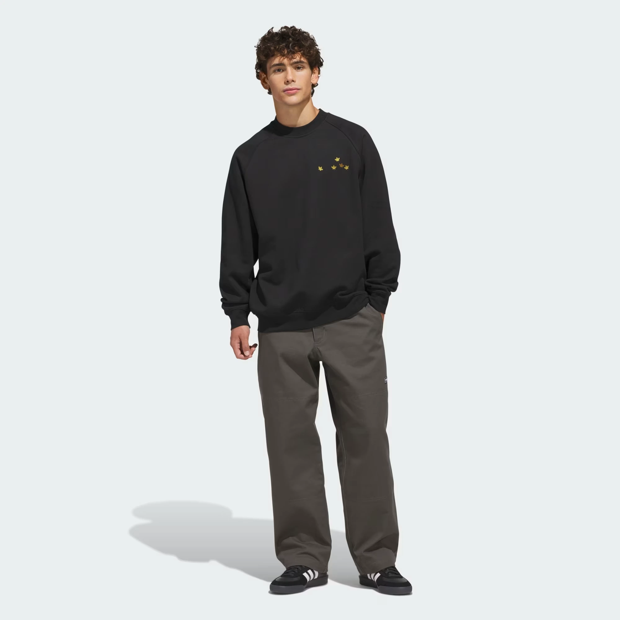 crewneck adidas X TOS keep on pushing - black – Image 6