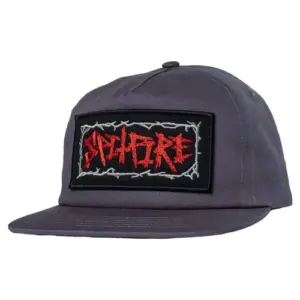 Photo de la casquette de skateboard Spitfire gas mask charcoal