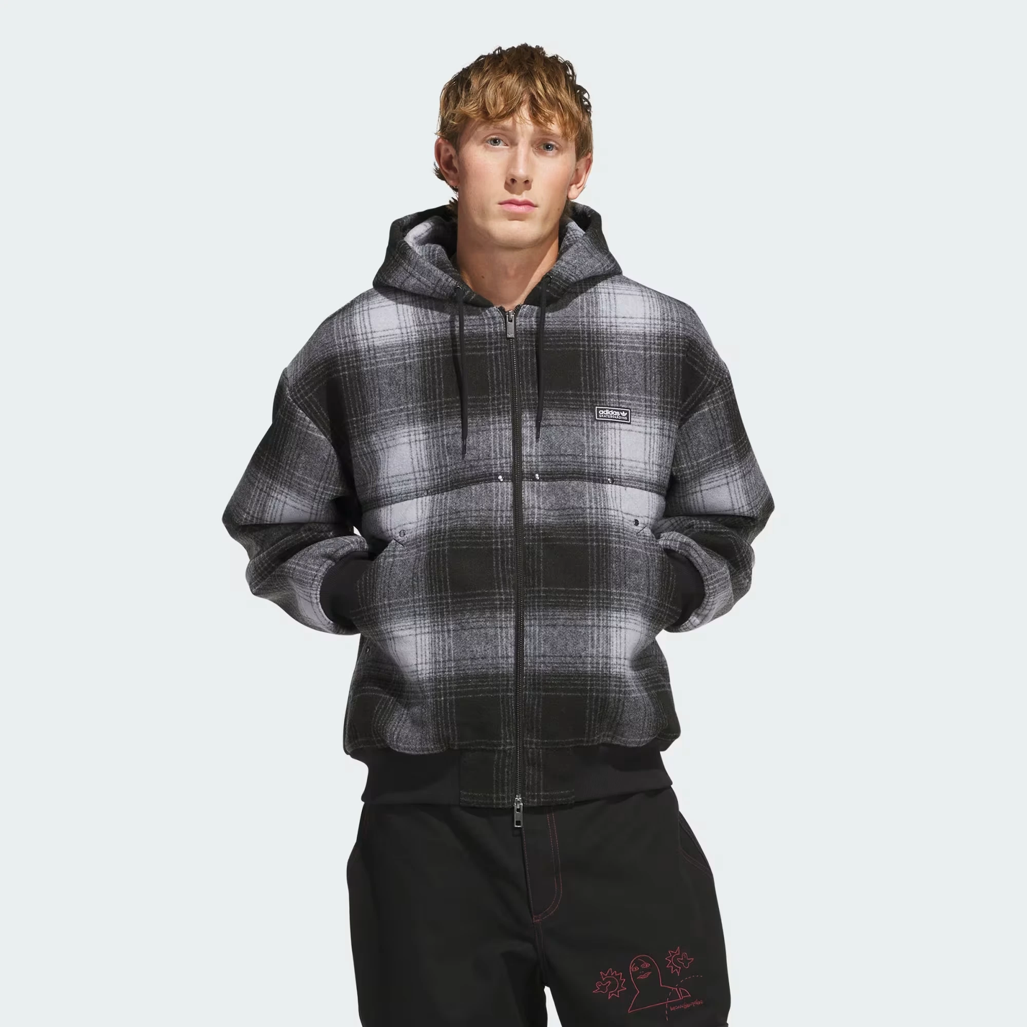 Veste adidas skateboarding X mark Gonzales - carreaux – Image 3
