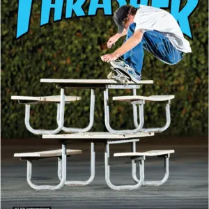 photo du magazine de skateboard thrasher octobre 2026