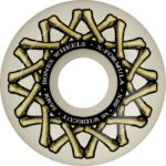 photo des roues de skateboard bones widecfuts 56
