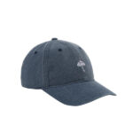 photo de la casquette de skateboard helas classic cap washed blue
