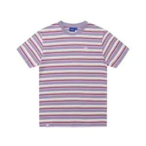 photo du tshirt helas classic stiped tee lavender