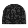 Nocturnal Scull Beanie - Black