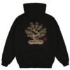 photo du hoodie magenta bonsai black